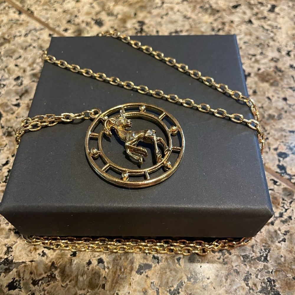 Celebrity NY Animal Goldtone Necklace